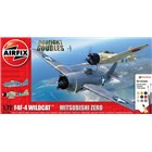 Gift Set letadla A50184 - Grumman F-4F4 Wildcat & Mitsubishi Zero Dogfight Double (1:72) Gift Set letadla A50184 - Grumman F-4F4 Wildcat & Mitsubishi Zero Dogfight Double (1:72)