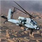 Model Kit vrtulník 12129 - AH-64A ANG 