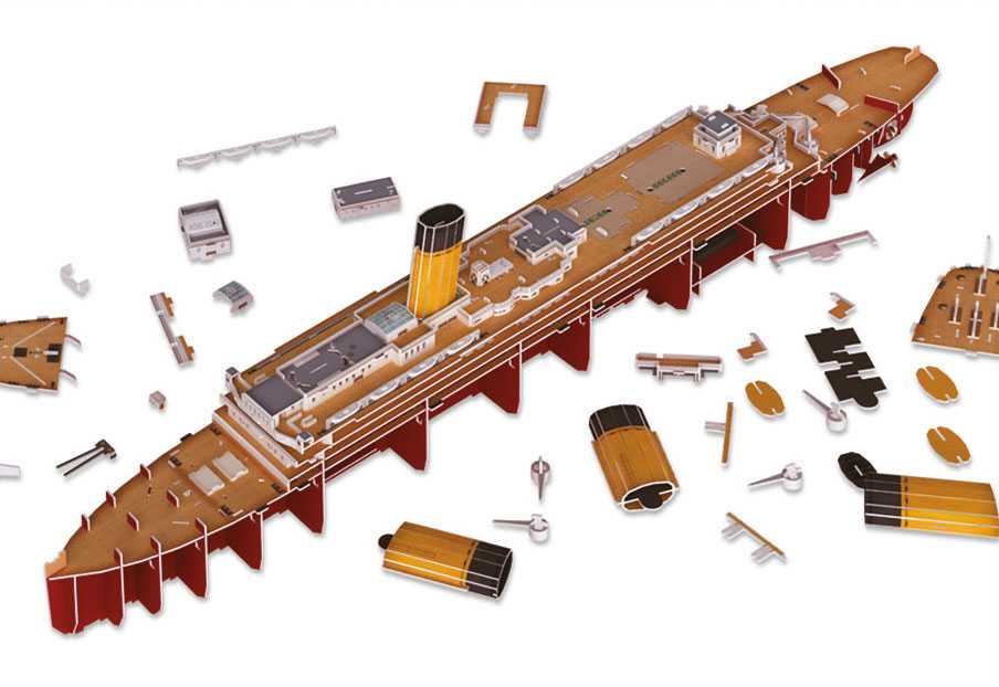 3D Puzzle REVELL 00154 - RMS Titanic (LED Edition)