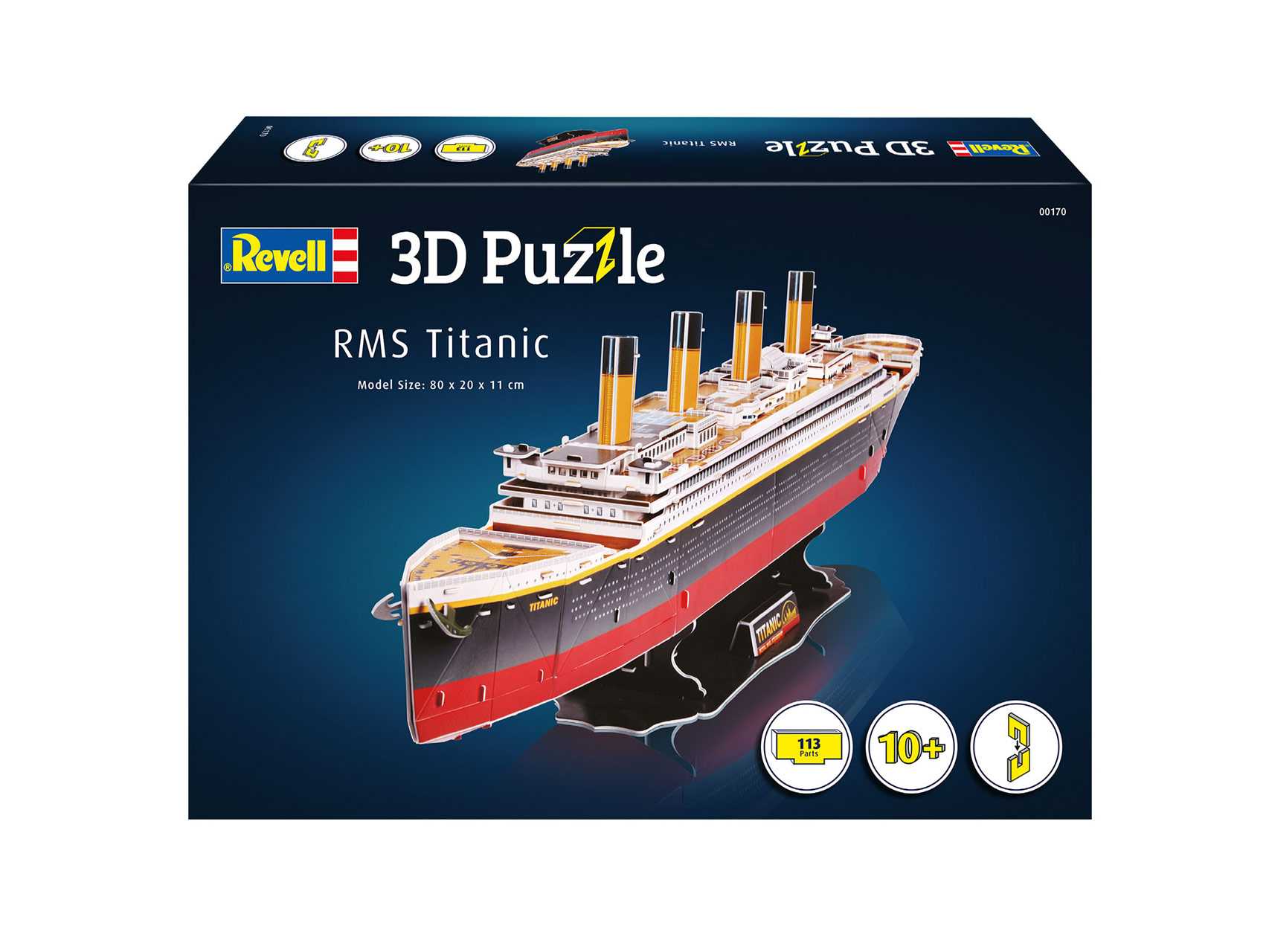 3D Puzzle REVELL 00170 - Titanic