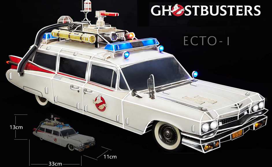 3D Puzzle REVELL 00222 - Ghostbusters Ecto-1