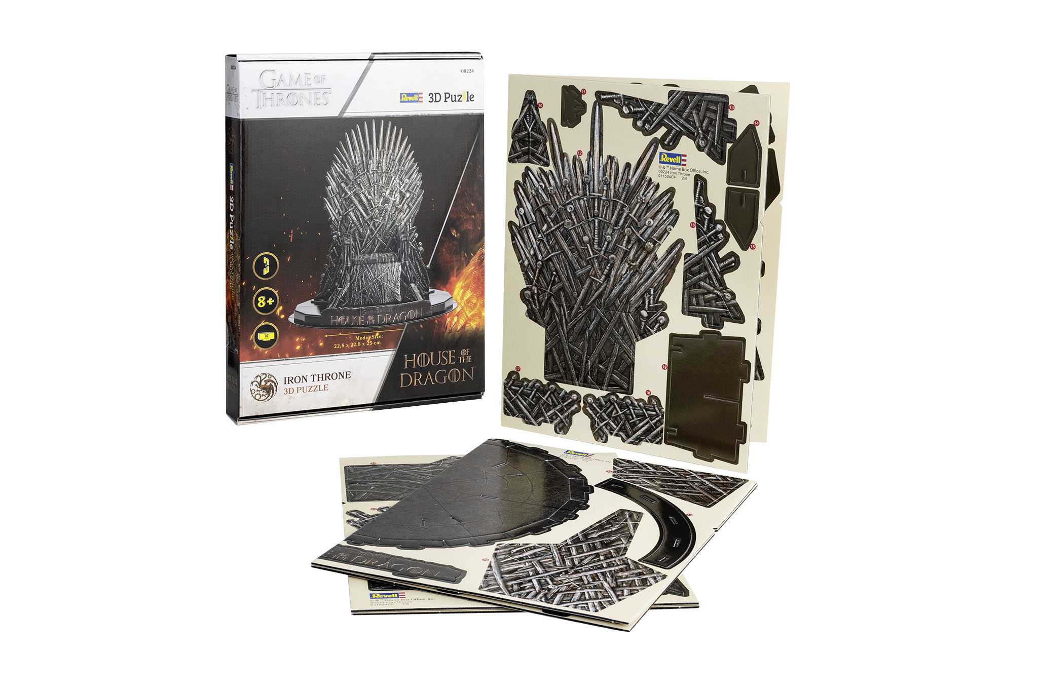 3D Puzzle REVELL 00224 - House of the Dragon "Iron Throne"