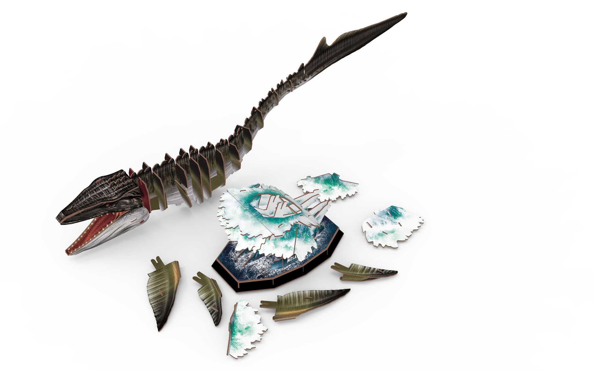 3D Puzzle REVELL 00244 - Jurassic World - Mosasaurus