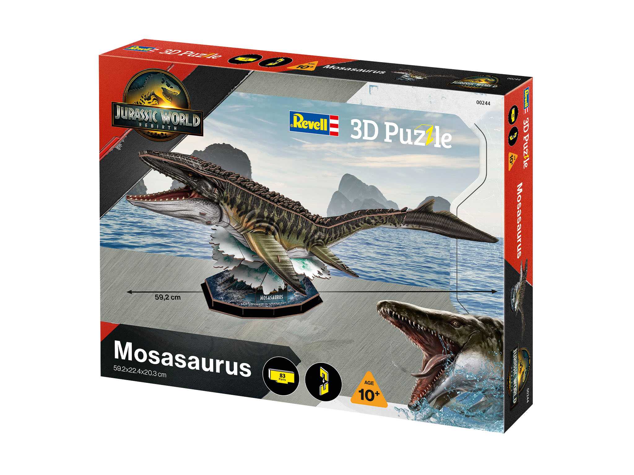3D Puzzle REVELL 00244 - Jurassic World - Mosasaurus