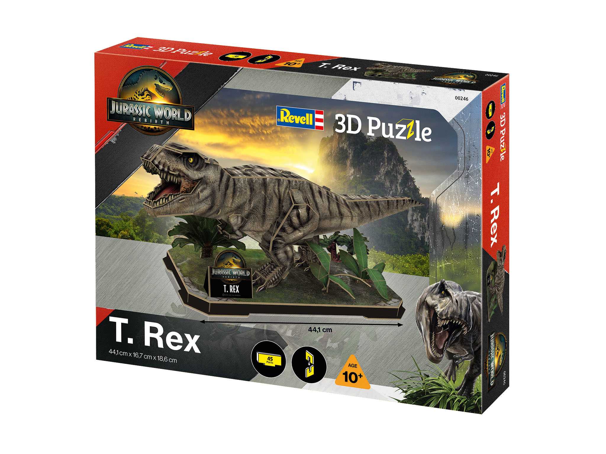 3D Puzzle REVELL 00246 - Jurassic World - T-Rex