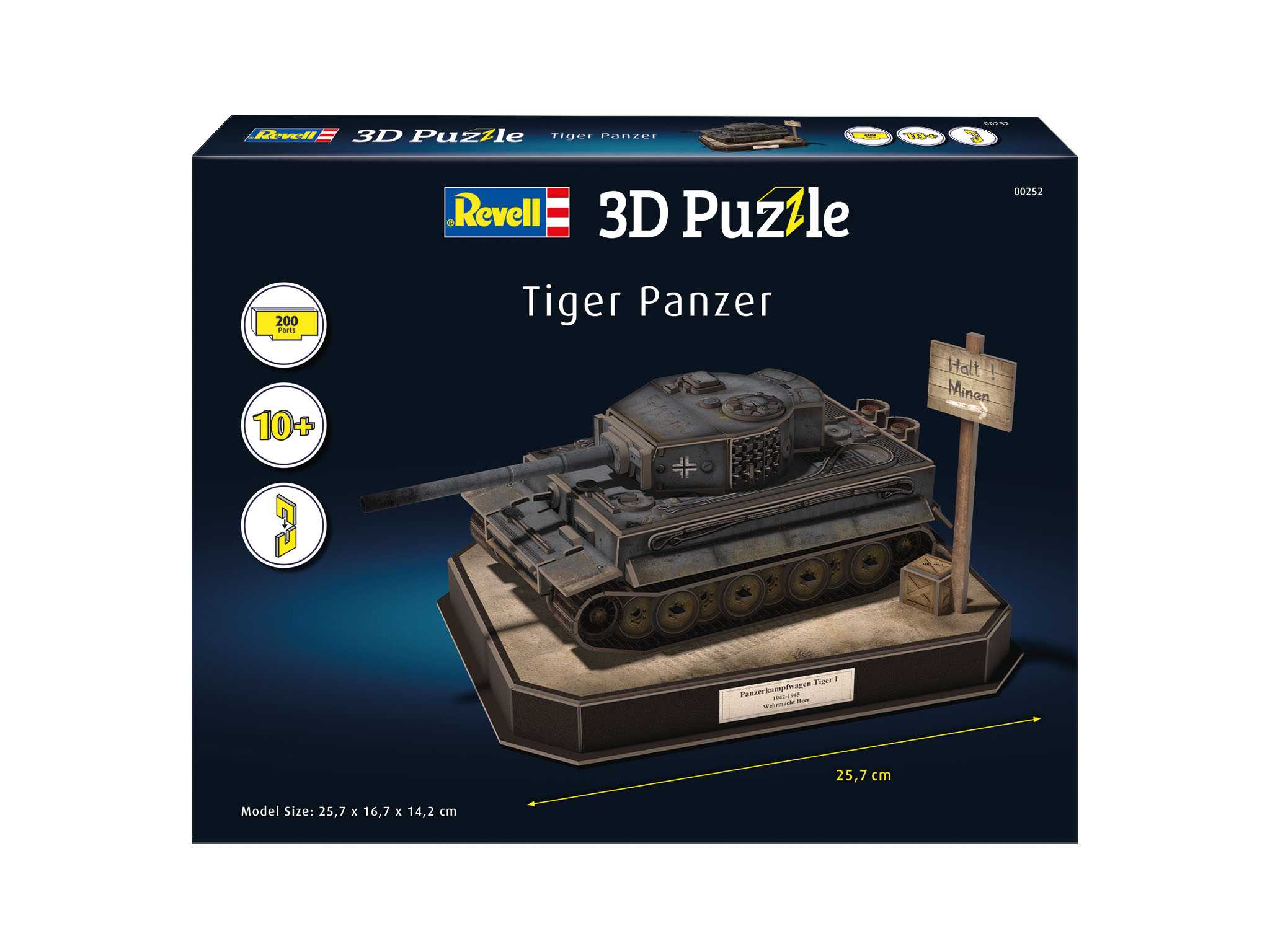 3D Puzzle REVELL 00252 - Tiger I