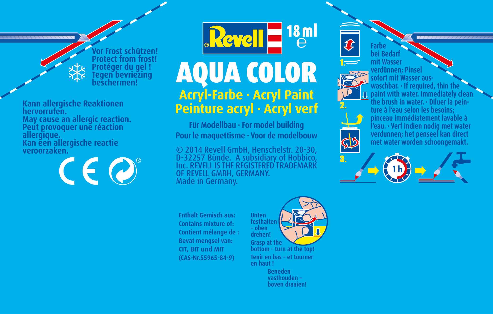 Aqua Color Clean 39620 - čistidlo 100ml 