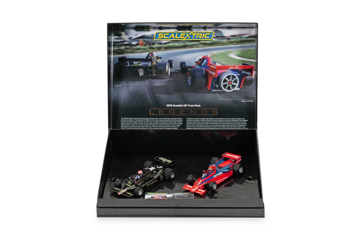 Autíčka Single Seater SCALEXTRIC C4392A - 1978 Swedish Grand Prix Twin Pack (1:32)