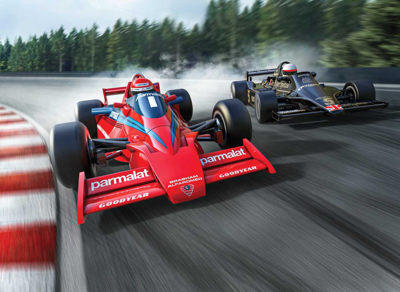 Autíčka Single Seater SCALEXTRIC C4392A - 1978 Swedish Grand Prix Twin Pack (1:32)