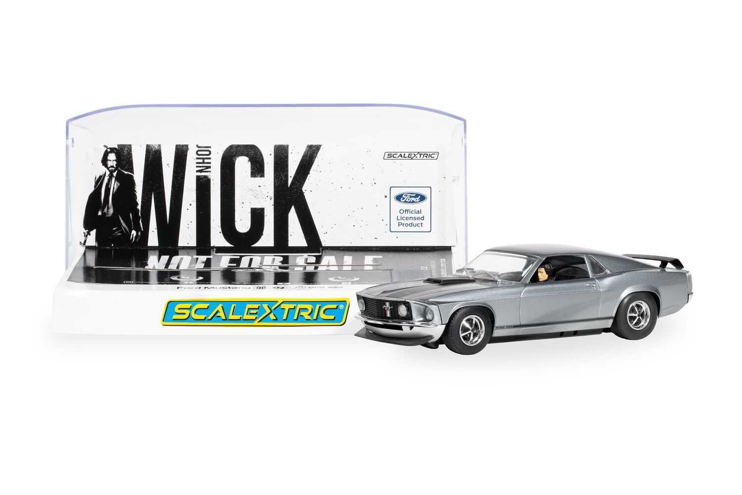Autíčko Film & TV SCALEXTRIC C4497 - John Wick Ford Mustang BOSS 429 (1:32)