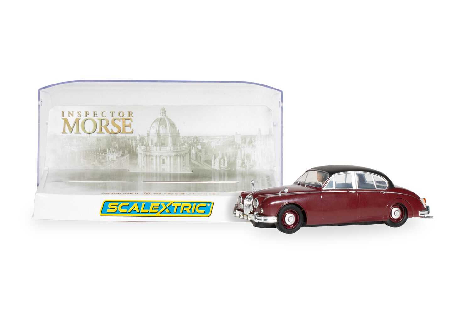 Autíčko Film & TV SCALEXTRIC C4502 - Jaguar MK2 - Inspector Morse (1:32)