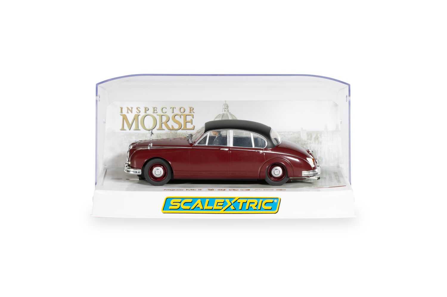 Autíčko Film & TV SCALEXTRIC C4502 - Jaguar MK2 - Inspector Morse (1:32)