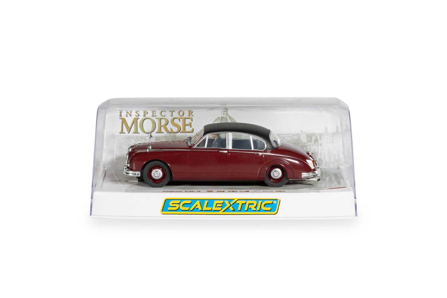 Autíčko Film & TV SCALEXTRIC C4502 - Jaguar MK2 - Inspector Morse (1:32)