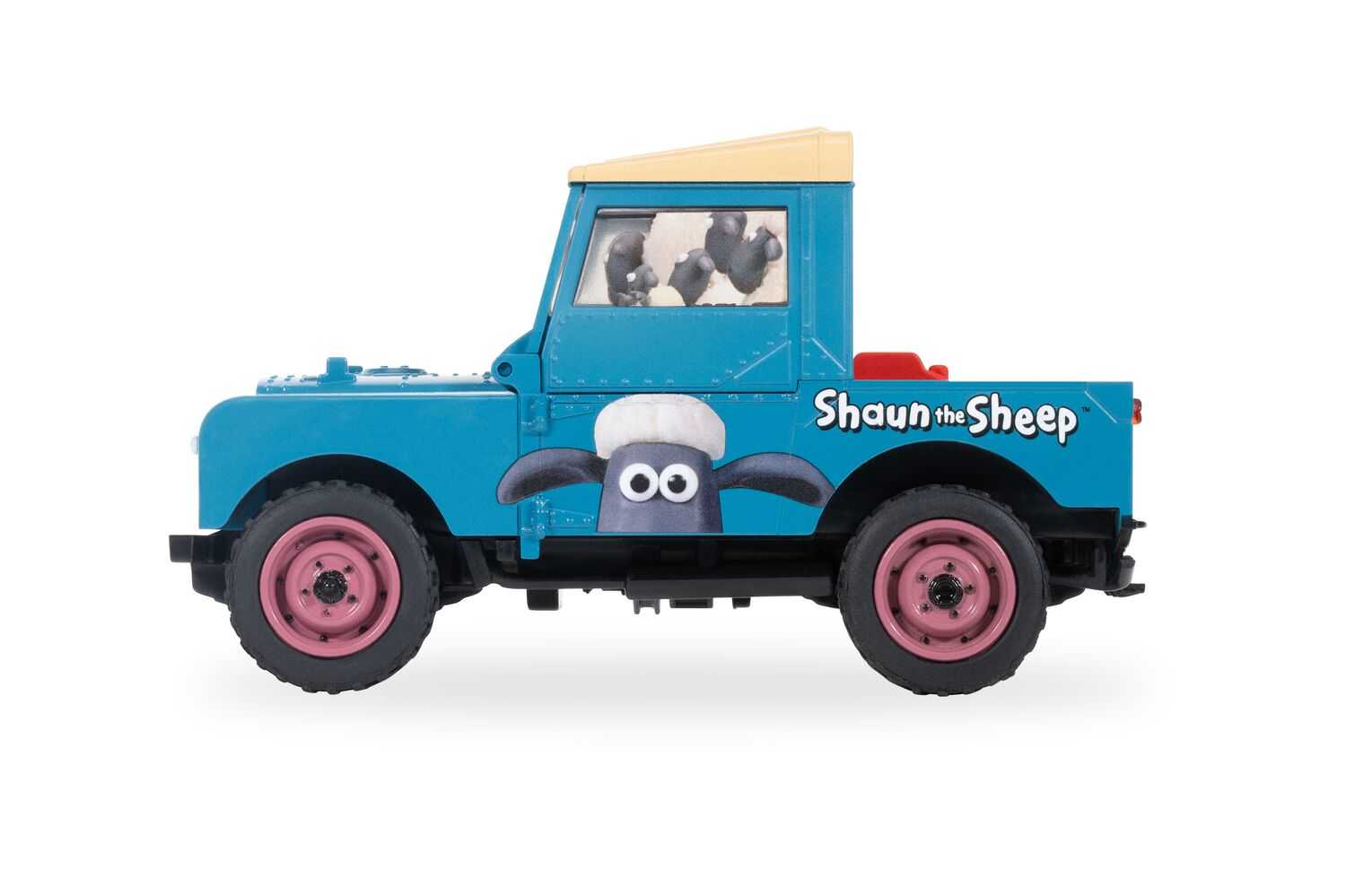 Autíčko Film & TV SCALEXTRIC C4543 - Land Rover Series 1 - Shaun The Sheep (1:32)