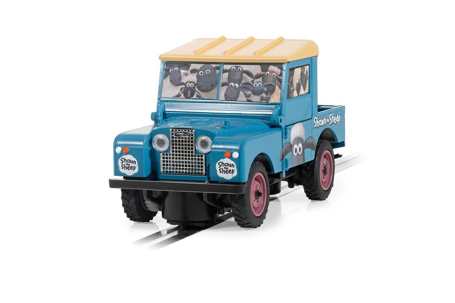 Autíčko Film & TV SCALEXTRIC C4543 - Land Rover Series 1 - Shaun The Sheep (1:32)