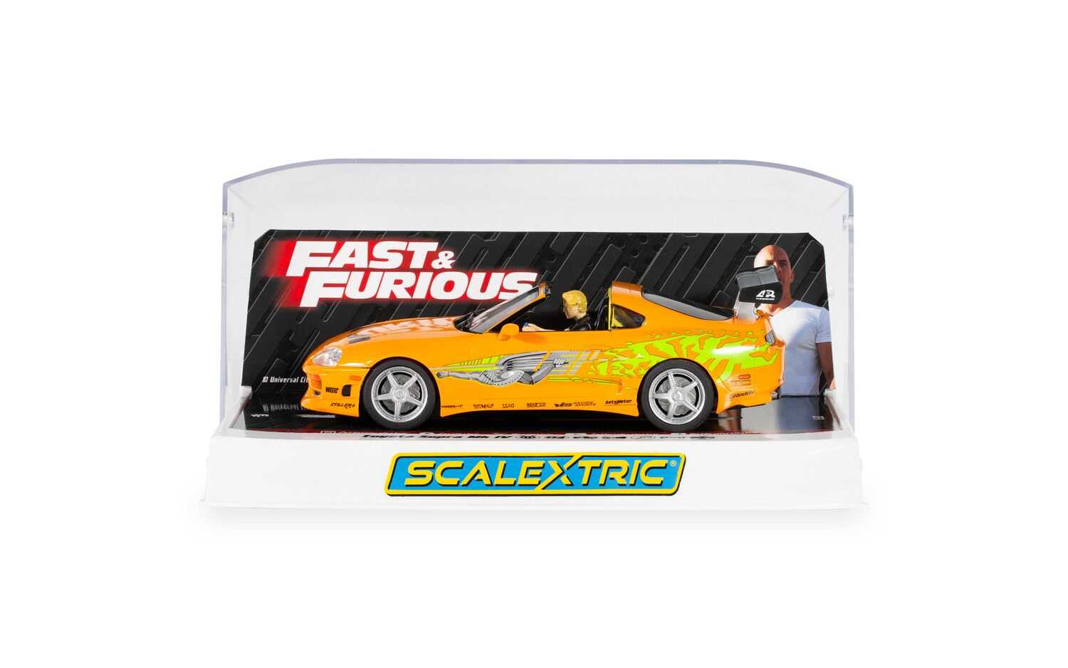 Autíčko Film & TV SCALEXTRIC C4591 - The Fast And The Furious - Toyota Supra - Brian O'Conner (1:32)