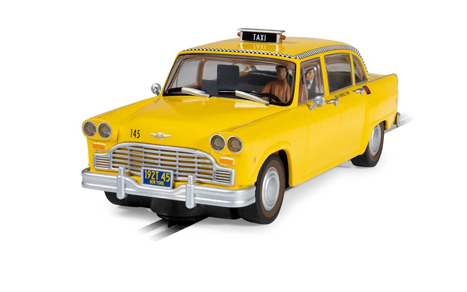 Autíčko Film & TV SCALEXTRIC C4606 - James Bond Checker Taxi Cab - Live And Let Die (1:32)