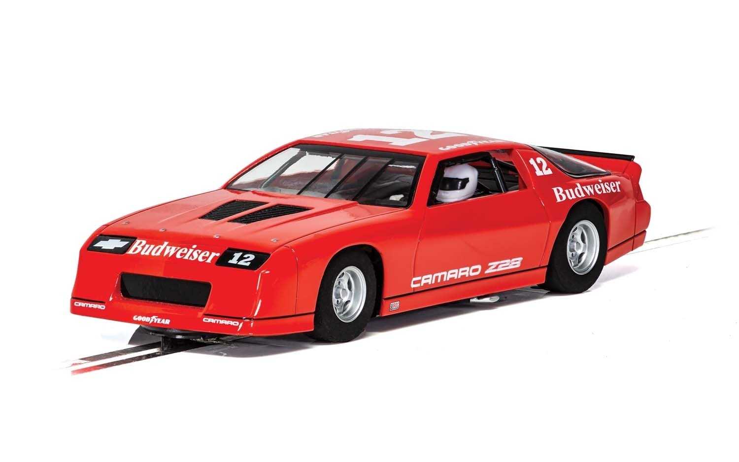 Autíčko GT SCALEXTRIC C4073 - Chevrolet Camaro IROC-Z - Red (1:32)