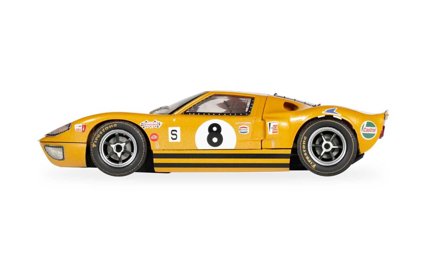 Autíčko GT SCALEXTRIC C4495 - Ford GT40 - BOAC 500 1968 - Drury / Holland (1:32)