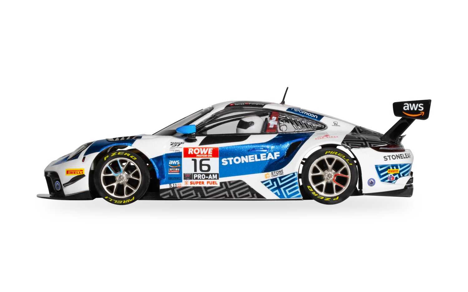 Autíčko GT SCALEXTRIC C4522 - Porsche 911 GT3 R ACI Motorsport (1:32)