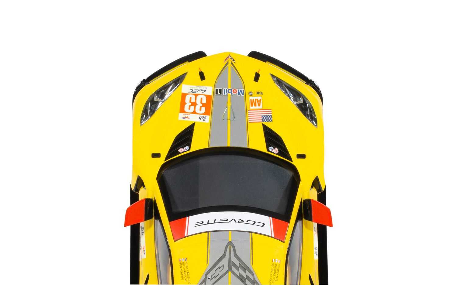 Autíčko GT SCALEXTRIC C4558 - Chevrolet Corvette C8.R - 24 Hours of LeMans 2023 - GTE AM Winner (1:32)