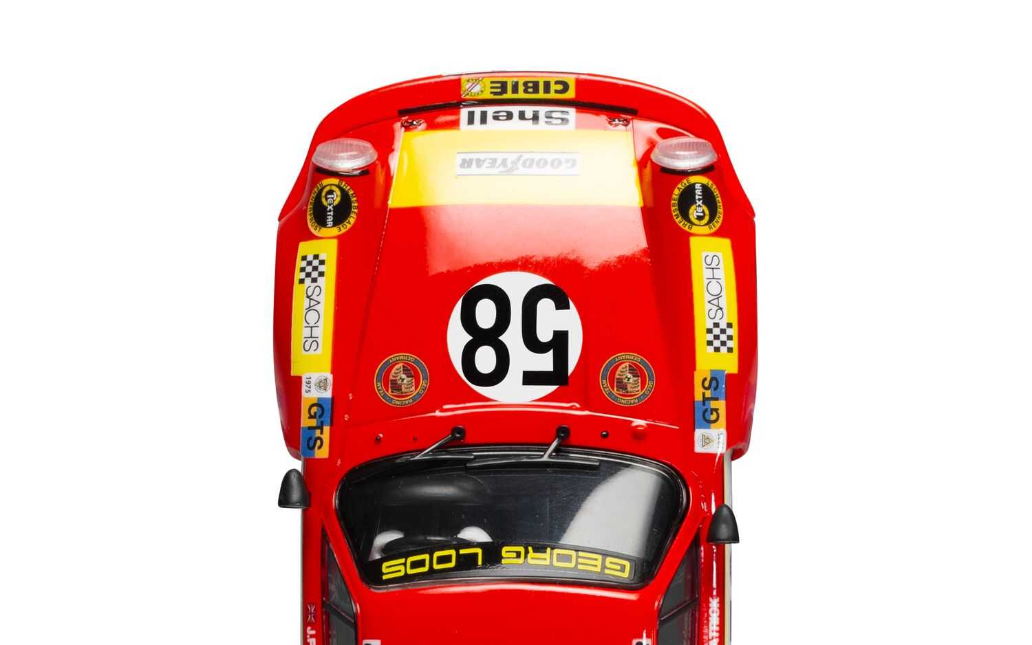 Autíčko GT SCALEXTRIC C4594 - Porsche 911 3.0 RSR - Georg Loos Racing - GT Winner 1975 LeMans (1:32)