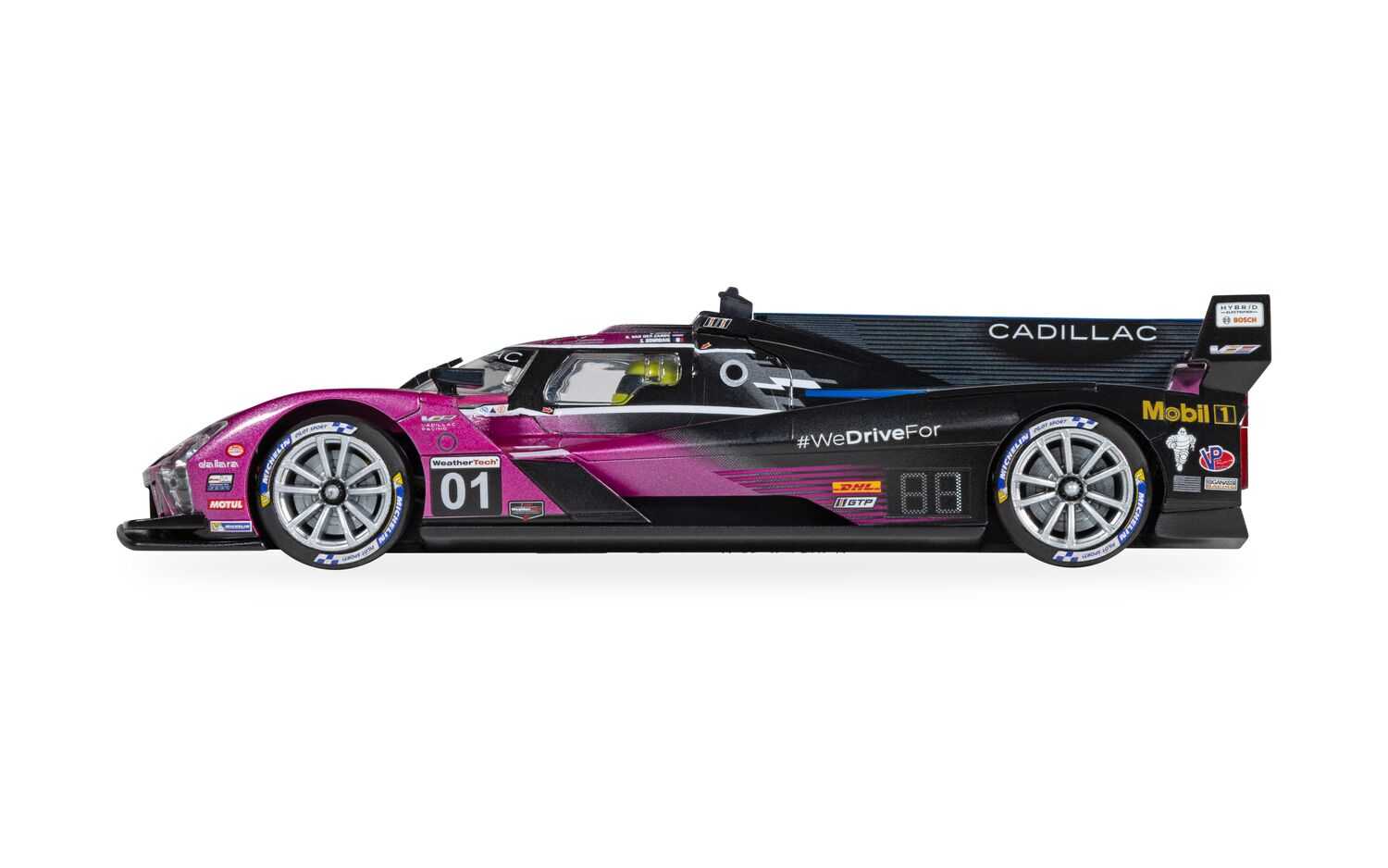 Autíčko GT SCALEXTRIC C4611 - Cadillac V-Series R - Road Atlanta 2024 - Pink (1:32)