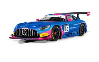Autíčko GT SCALEXTRIC C4623 - Mercedes AMG GT3 - British GT 2024 - 2Seas Motorsport (1:32)