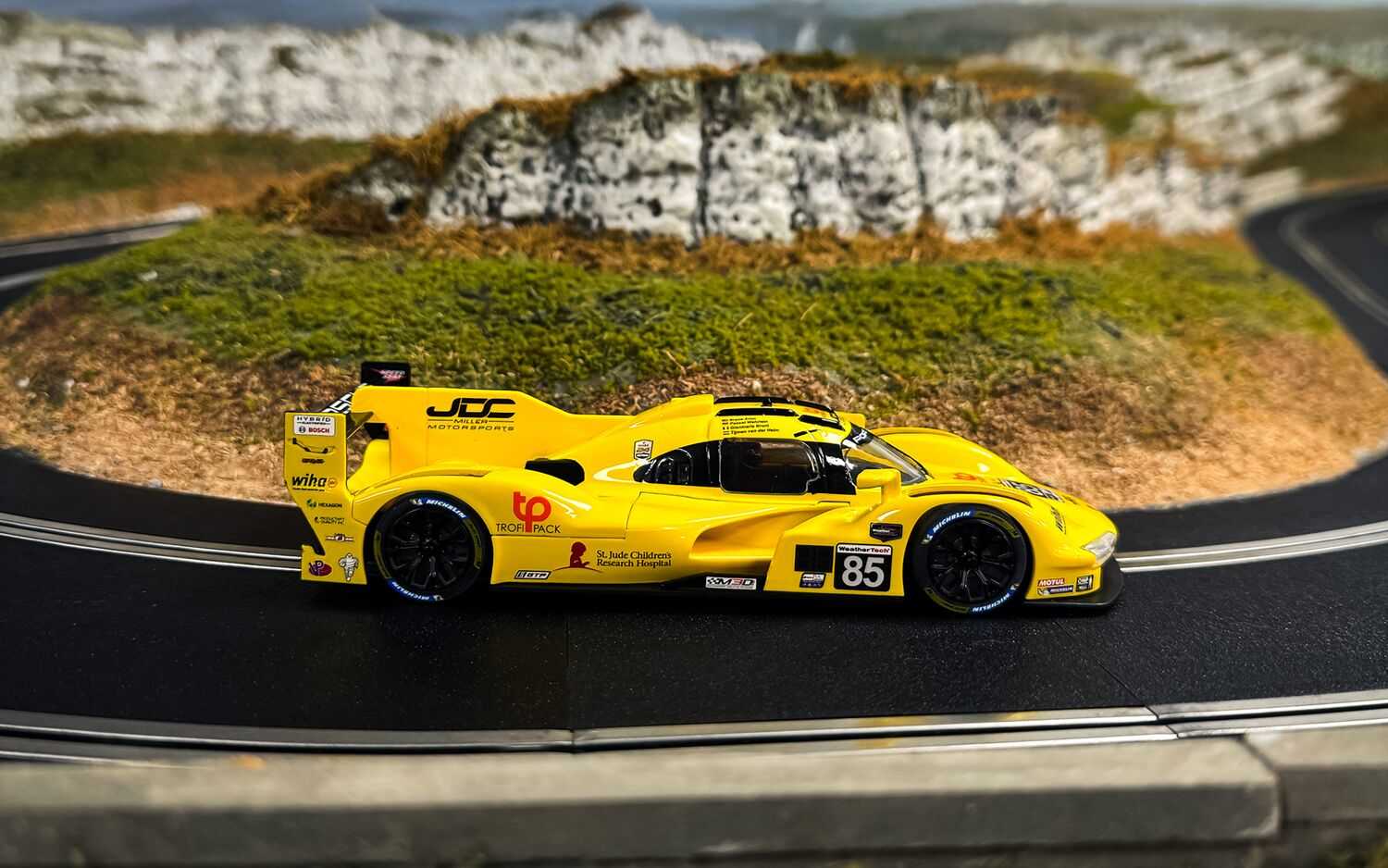 Autíčko GT SCALEXTRIC C4653 - Porsche 963 - Daytona 2025 - JDC Miller MotorSports (1:32)