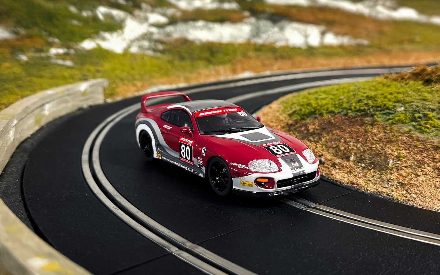 Autíčko GT SCALEXTRIC C4656 - Toyota Supra - British GT (1:32)