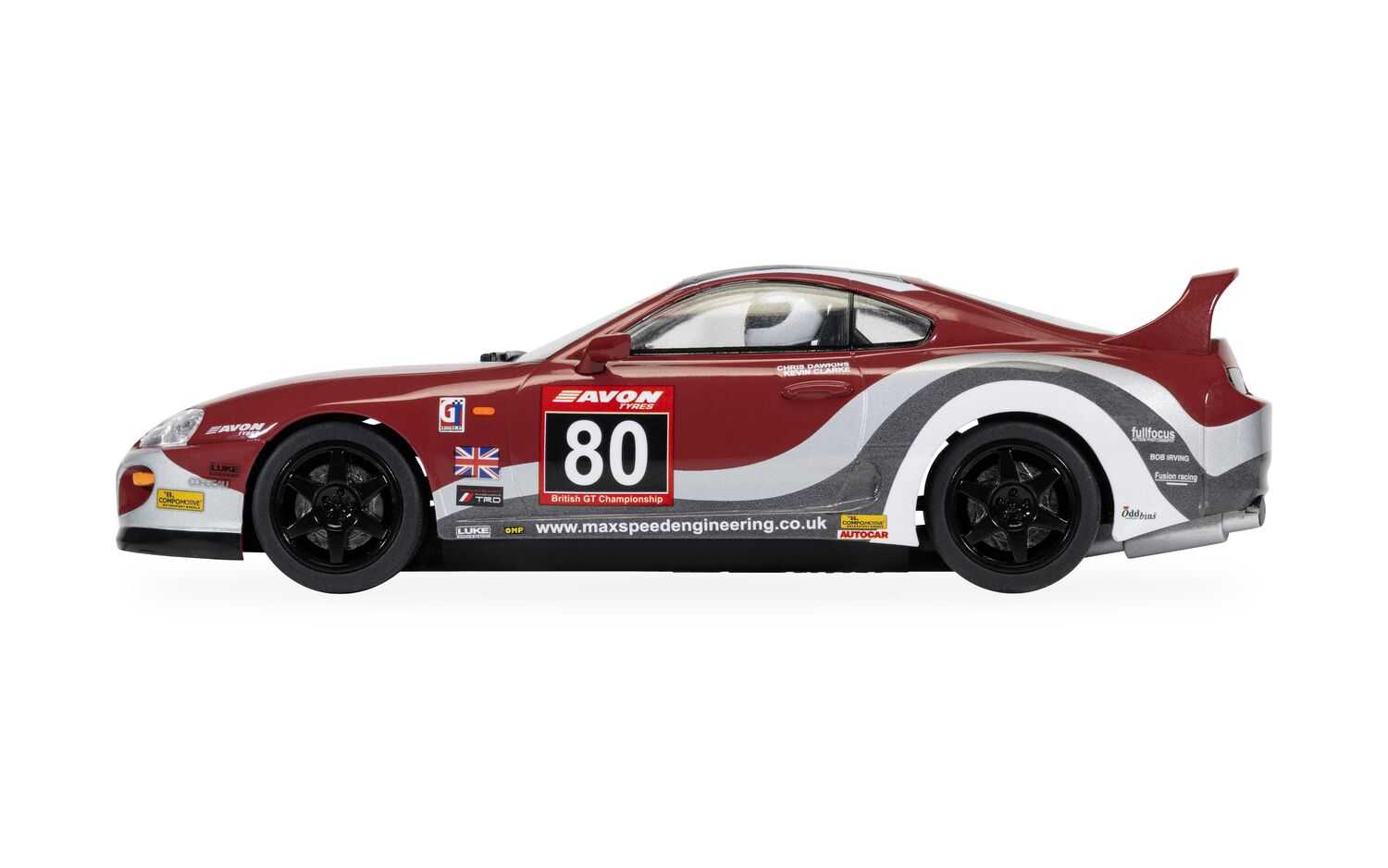 Autíčko GT SCALEXTRIC C4656 - Toyota Supra - British GT (1:32)