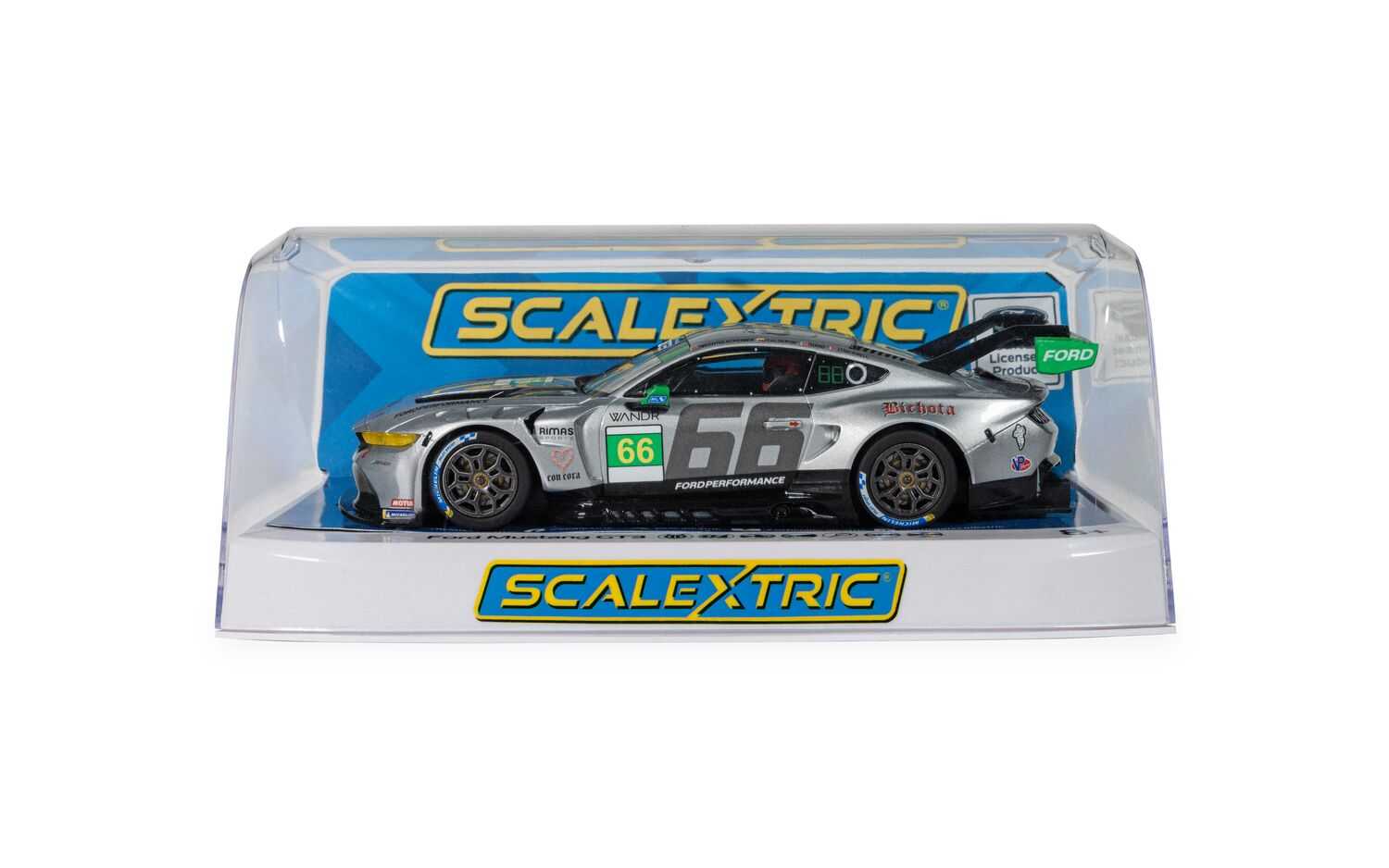 Autíčko GT SCALEXTRIC C4662 - Ford Mustang GT3 - Daytona 2025 - Gradient Racing (1:32)