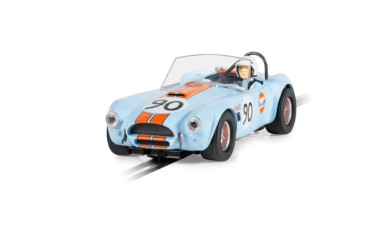 Autíčko Gulf SCALEXTRIC C4509 - Shelby Cobra (1:32)