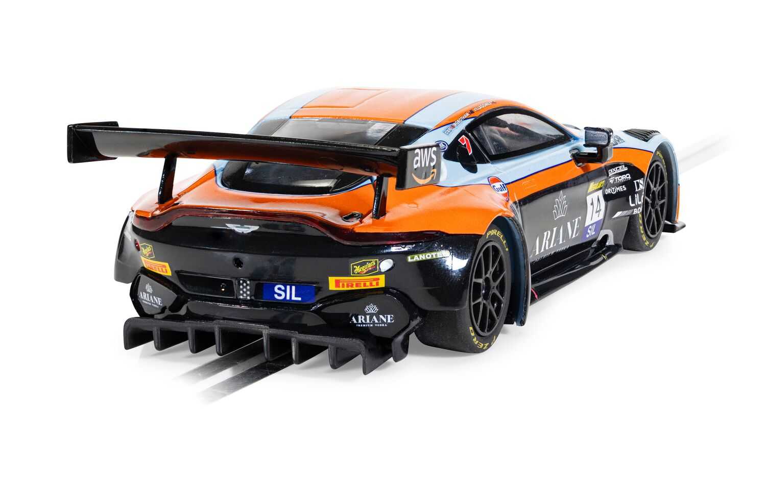 Autíčko Gulf SCALEXTRIC C4655 - Aston Martin GT3 Vantage - Bathurst 2025 (1:32)