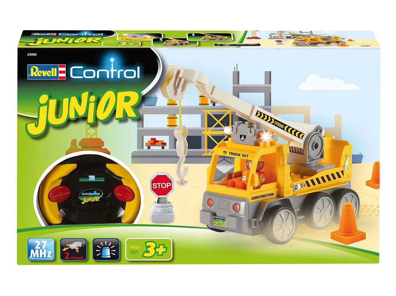 Autíčko REVELL 23002 JUNIOR - Crane Truck - 27 MHz