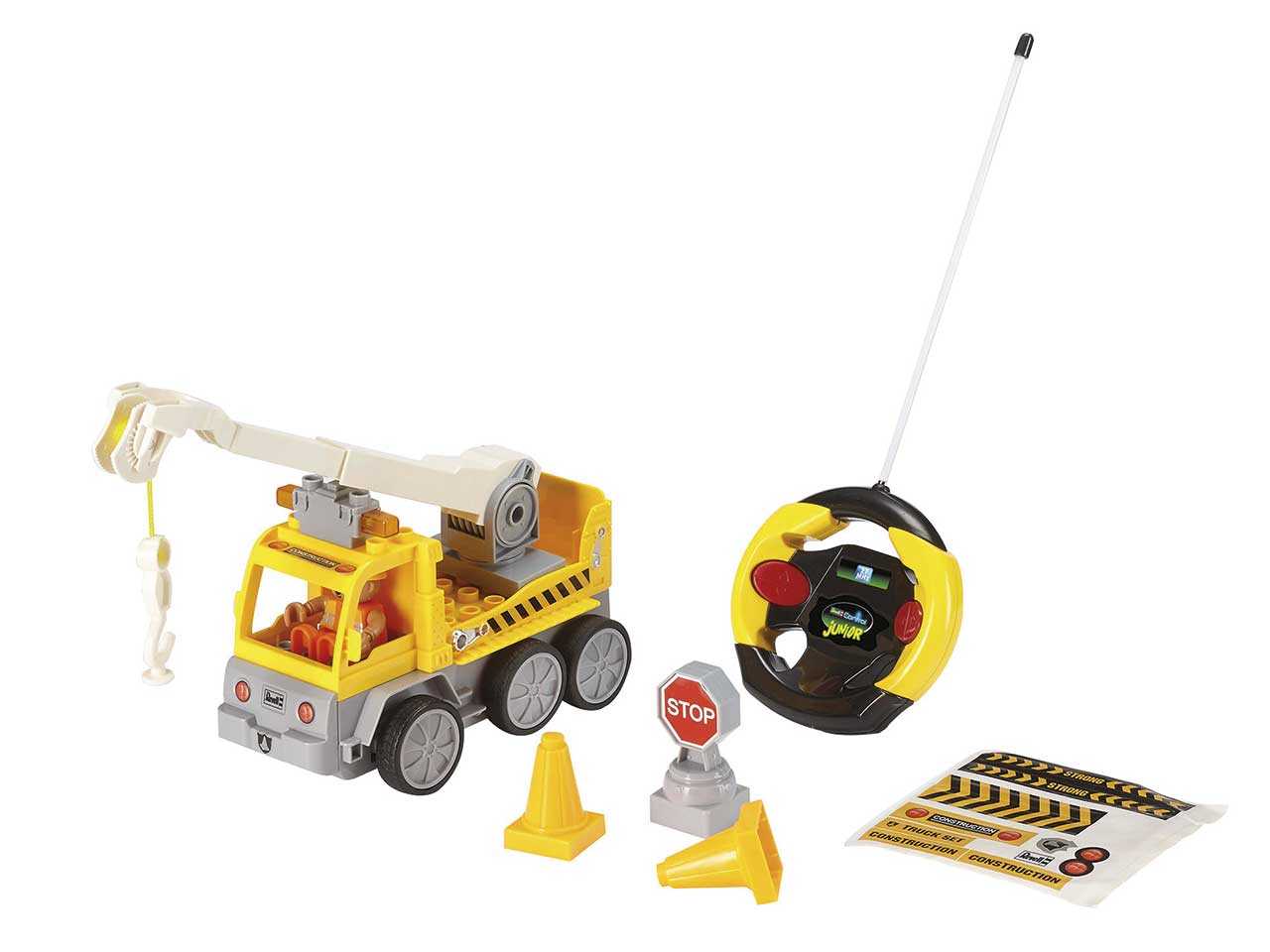 Autíčko REVELL 23002 JUNIOR - Crane Truck - 27 MHz