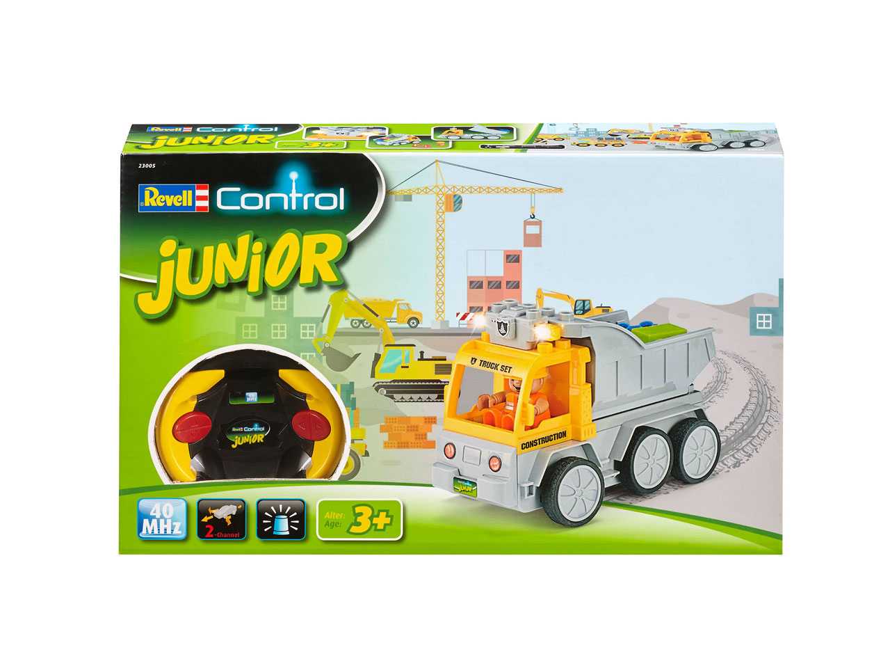 Autíčko REVELL 23005 JUNIOR - Dumper Truck - 40 MHz