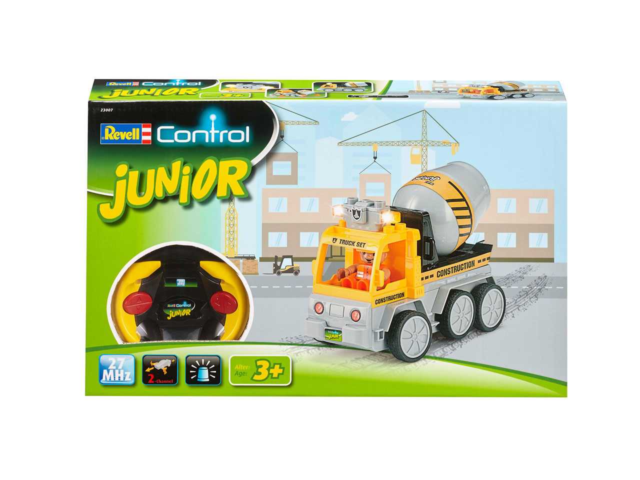 Autíčko REVELL 23007 JUNIOR - Concrete Mixer - 27 MHz