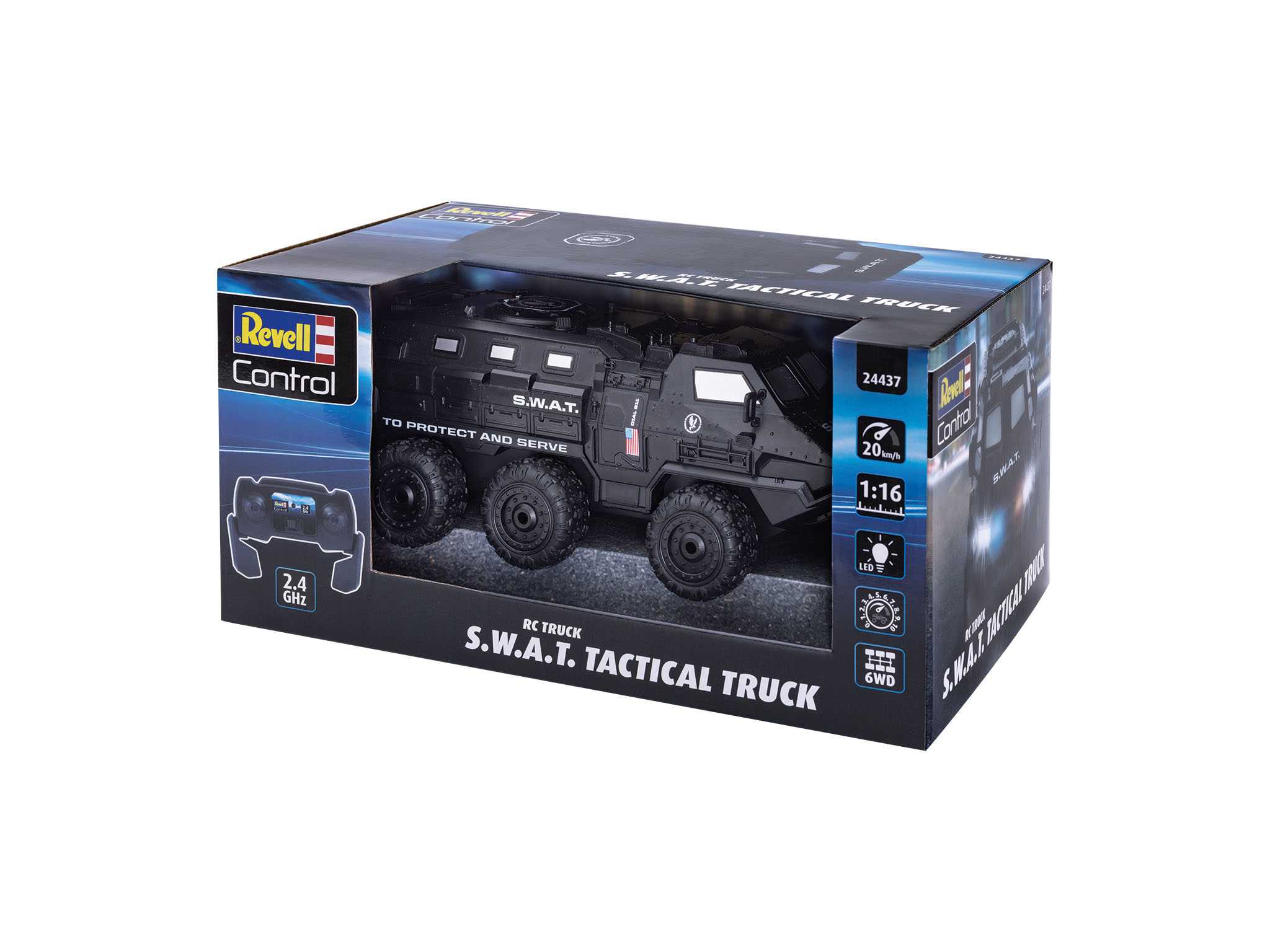 Autíčko REVELL 24437 - S.W.A.T. Tactical Truck