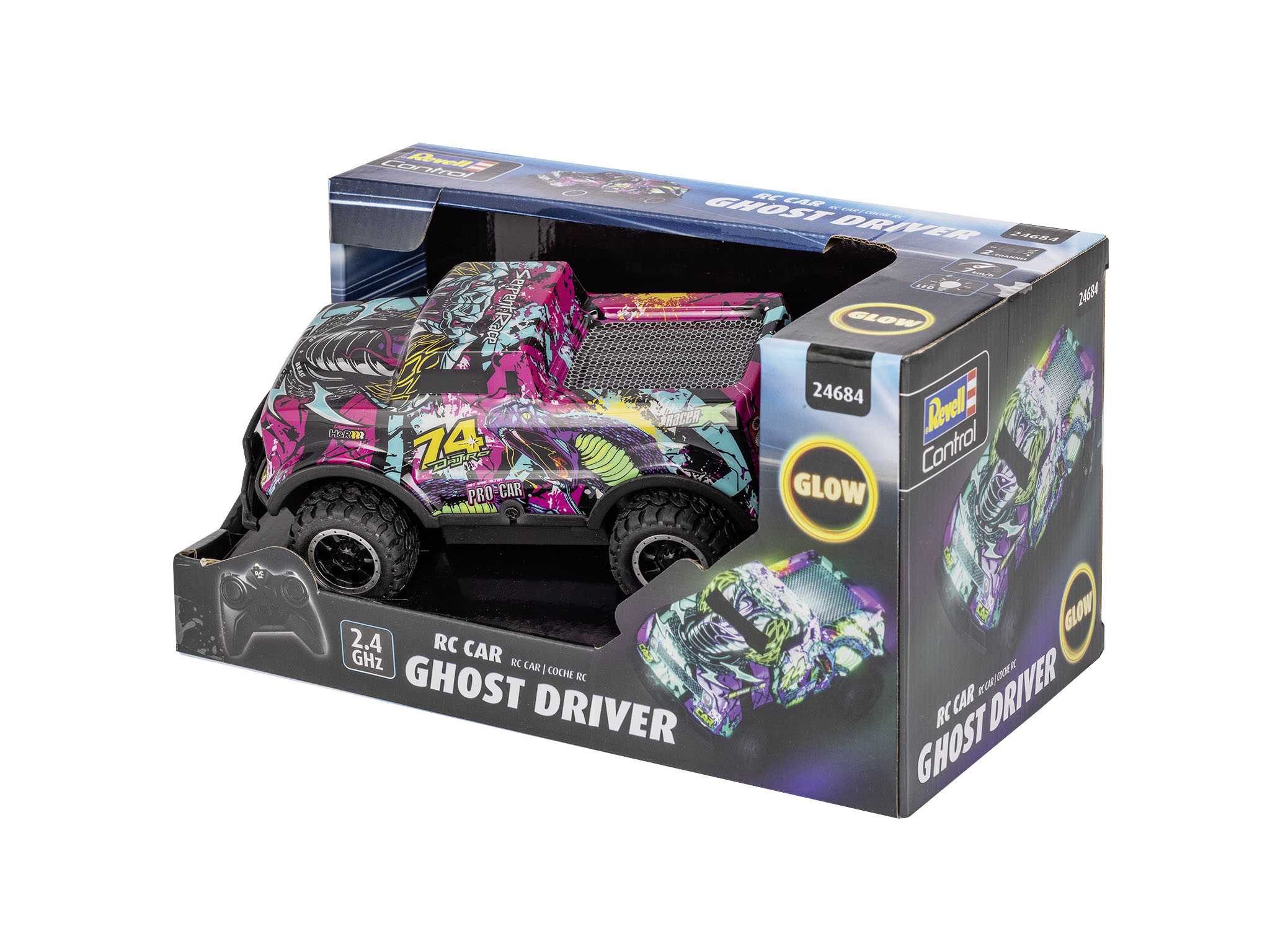Autíčko REVELL 24684 - Ghost Car (Pink)