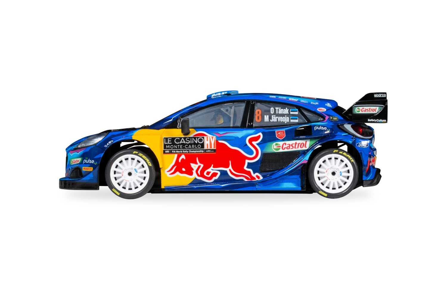 Autíčko Rally SCALEXTRIC C4501 - Ford Puma Rally1 - Monte Carlo 2023 - Tanak/Jarveoja (1:32)