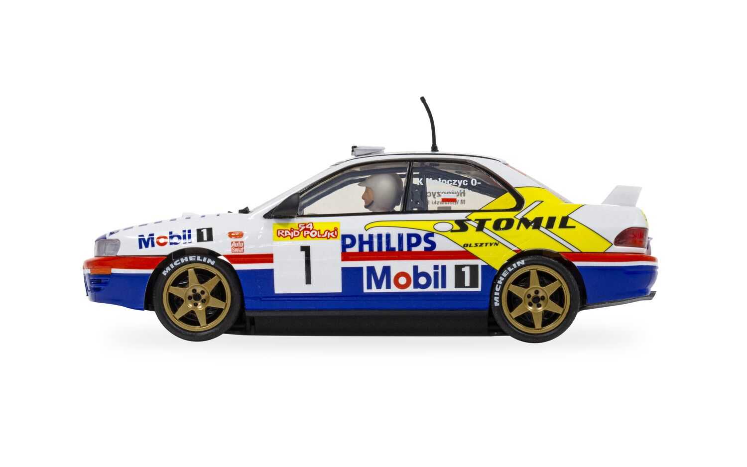 Autíčko Rally SCALEXTRIC C4507 - Subaru Impreza WRX - 1997 ERC Champion (1:32)