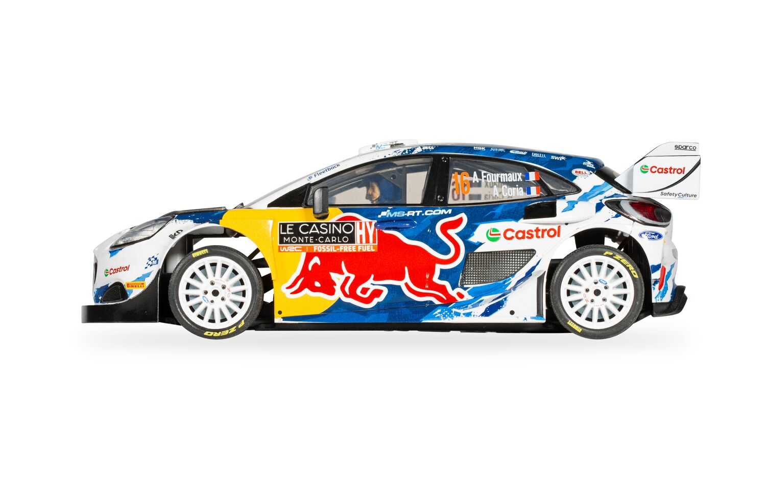 Autíčko Rally SCALEXTRIC C4569 - Ford Puma Rally1 - Monte Carlo 2024 (1:32)