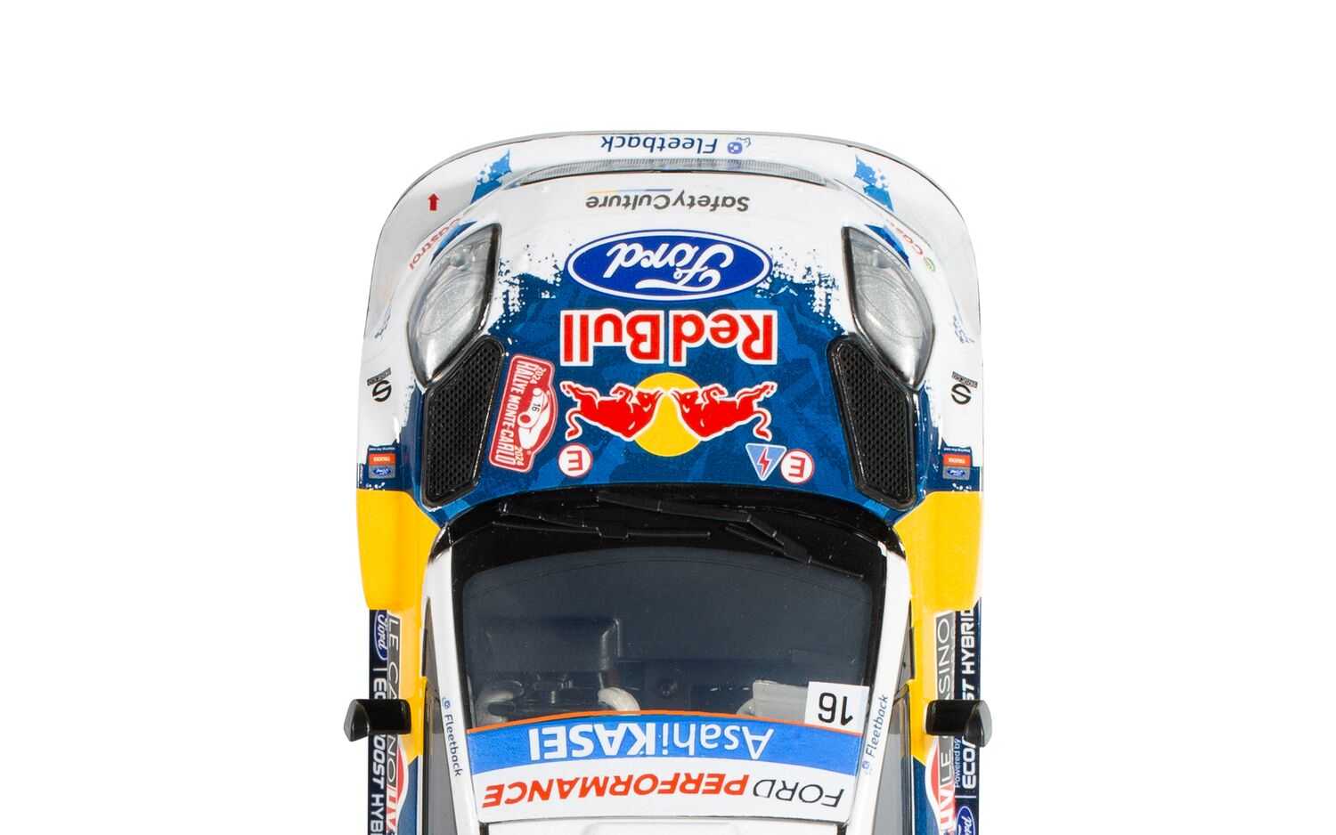 Autíčko Rally SCALEXTRIC C4569 - Ford Puma Rally1 - Monte Carlo 2024 (1:32)