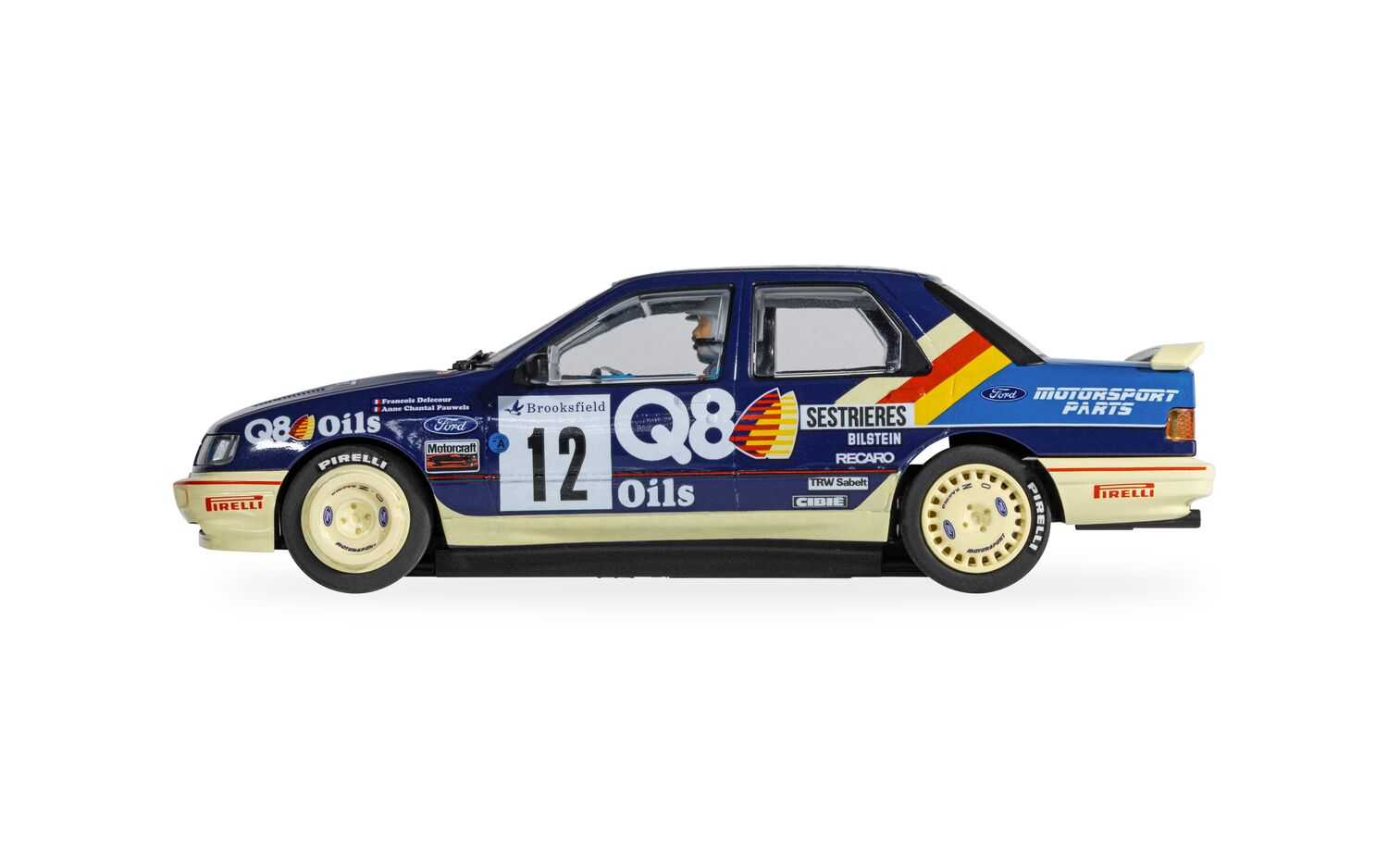 Autíčko Rally SCALEXTRIC C4607 - Ford Sierra Sapphire Cosworth - 1991 Monte Carlo Rally - Francois Delecour (1:32)