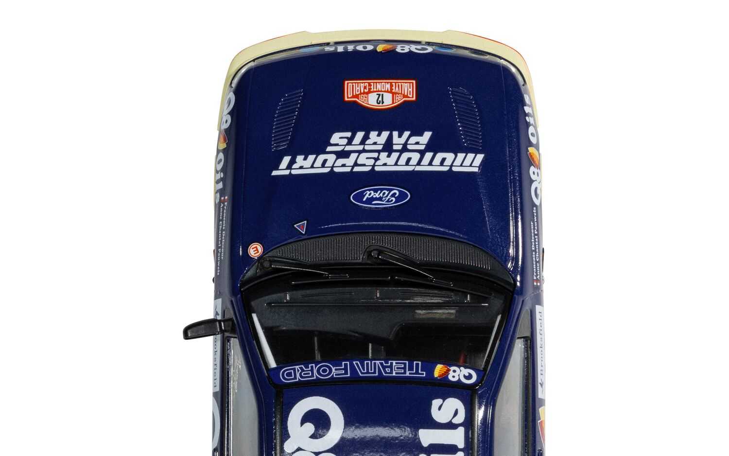 Autíčko Rally SCALEXTRIC C4607 - Ford Sierra Sapphire Cosworth - 1991 Monte Carlo Rally - Francois Delecour (1:32)