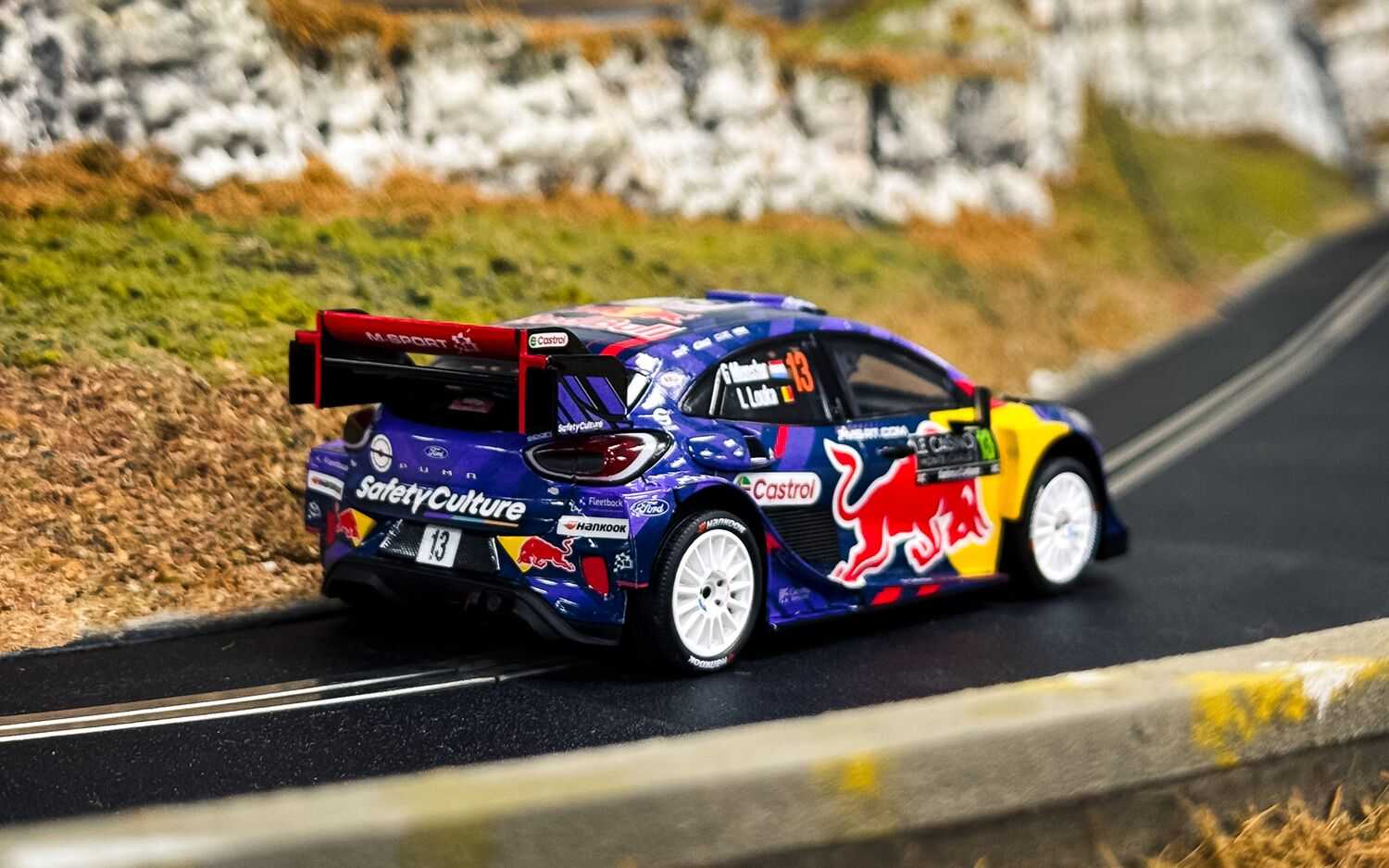 Autíčko Rally SCALEXTRIC C4654 - Ford Puma Rally1 Monte Carlo 2025 (1:32)