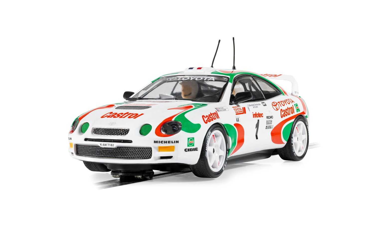 Autíčko Rally SCALEXTRIC C4665 - Toyota Celica GTFour Didier Aurioil 1995 WRC (1:32)