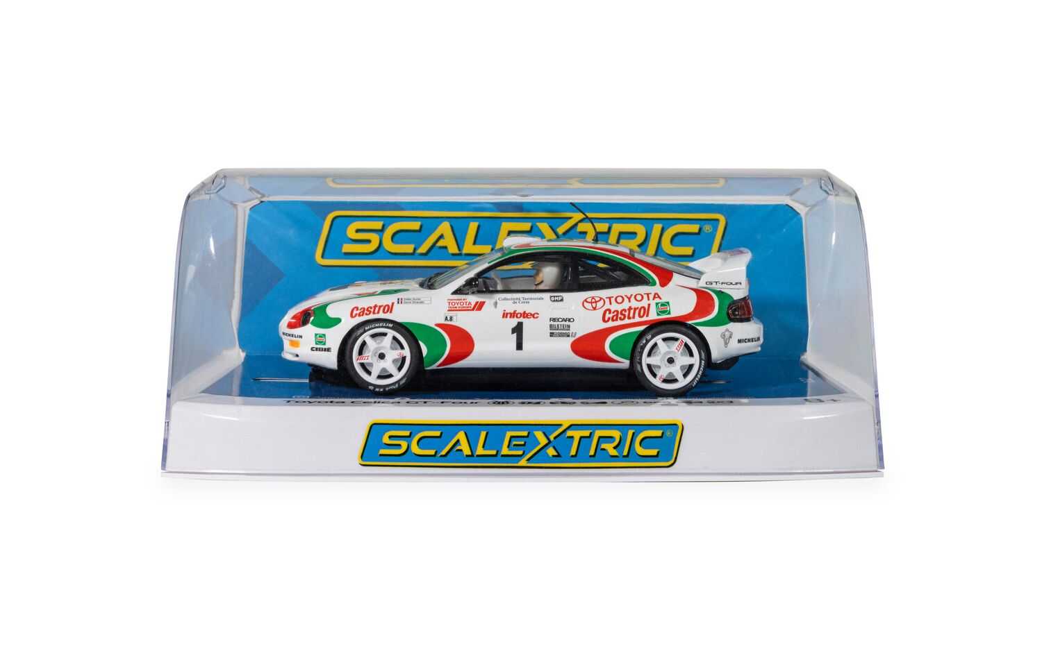 Autíčko Rally SCALEXTRIC C4665 - Toyota Celica GTFour Didier Aurioil 1995 WRC (1:32)