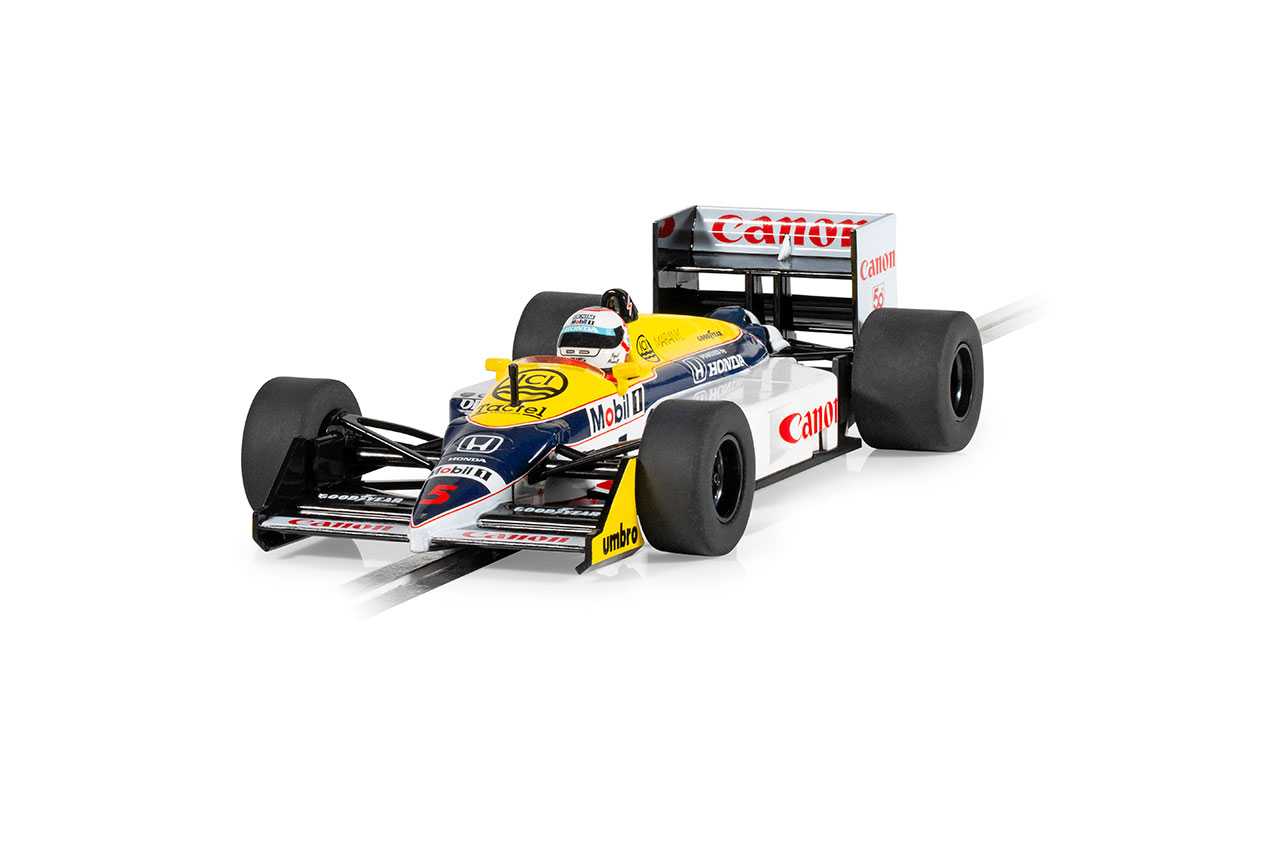 Autíčko Single Seater SCALEXTRIC C4508 - Williams FW11B - 1987 British Grand Prix - Nigel Mansell (1:32)